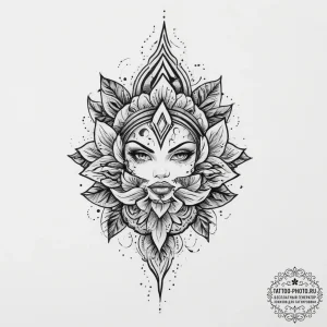 Tattoo sketch edge, concept art for tattoo, o... - эскиз тату (№1757014663_0, 04.09.2025 19:37) — tattoo-photo.ru