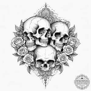 Tattoo sketch holy life, tattoo sketch design... - эскиз тату (№1757017070_0, 04.09.2025 20:17) — tattoo-photo.ru
