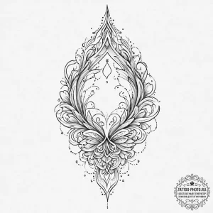 Tattoo sketch will-o'-the-wisp light, tattoo... - эскиз тату (№1757023080_0, 04.09.2025 21:58) — tattoo-photo.ru