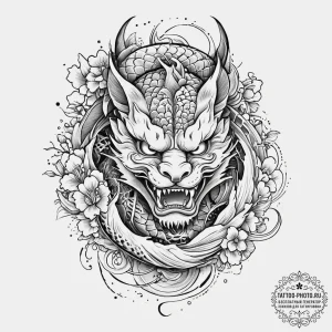 Tattoo sketch face, artistic tattoo sketch, i... - эскиз тату (№1757024500_0, 04.09.2025 22:21) — tattoo-photo.ru