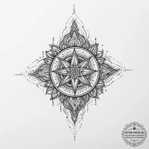 Tattoo sketch mystical past, concept art for... - эскиз тату (№1757025506_0, 04.09.2025 22:38) — tattoo-photo.ru