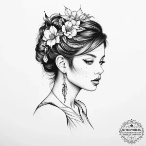 Tattoo sketch vibe - эскиз тату (№1757026098_0, 04.09.2025 22:48) — tattoo-photo.ru