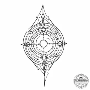Tattoo sketch cosmic representation, tattoo l... - эскиз тату (№1757036952_0, 05.09.2025 01:49) — tattoo-photo.ru