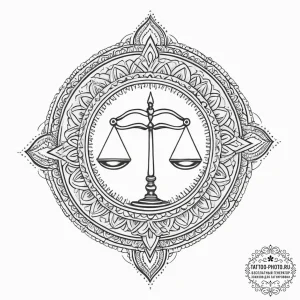 Tattoo sketch hieroglyphic symbol for "justic... - эскиз тату (№1757048067_0, 05.09.2025 04:54) — tattoo-photo.ru