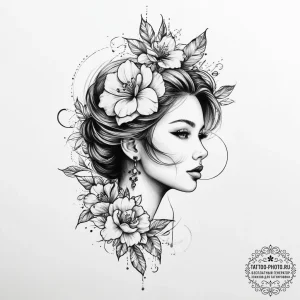 Tattoo sketch beginning - эскиз тату (№1757049447_0, 05.09.2025 05:17) — tattoo-photo.ru