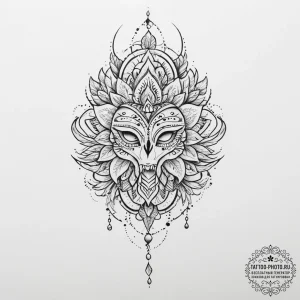 Tattoo sketch beige - эскиз тату (№1757050637_0, 05.09.2025 05:37) — tattoo-photo.ru