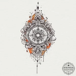 Tattoo sketch replica, tattoo drawing outline... - эскиз тату (№1757053619_0, 05.09.2025 06:26) — tattoo-photo.ru