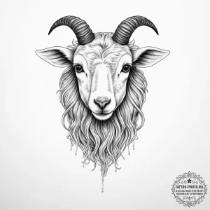Tattoo sketch lamb of god - эскиз тату (№1757055598_0, 05.09.2025 06:59) — tattoo-photo.ru