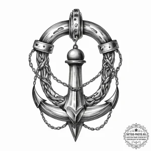 Tattoo sketch shackle, tattoo flash sheet des... - эскиз тату (№1757059968_0, 05.09.2025 08:12) — tattoo-photo.ru