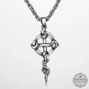 Tattoo sketch chain - эскиз тату (№1757065288_0, 05.09.2025 09:41) — tattoo-photo.ru