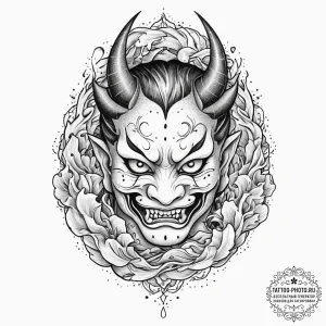 Tattoo sketch moon and star tattoo, tattoo fl... - эскиз тату (№1757067493_0, 05.09.2025 10:18) — tattoo-photo.ru