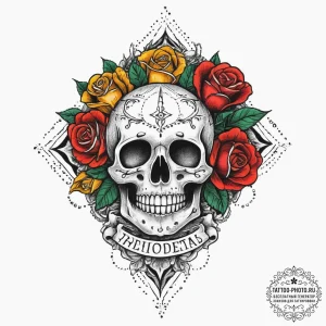 Tattoo sketch expression, ink illustration fo... - эскиз тату (№1757074725_0, 05.09.2025 12:18) — tattoo-photo.ru