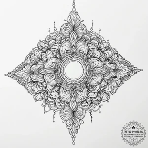 Tattoo sketch mirror, tattoo sketch design, o... - эскиз тату (№1757078106_0, 05.09.2025 13:15) — tattoo-photo.ru