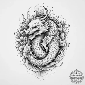 Tattoo sketch paintbrush with paint, tattoo s... - эскиз тату (№1757091185_0, 05.09.2025 16:53) — tattoo-photo.ru
