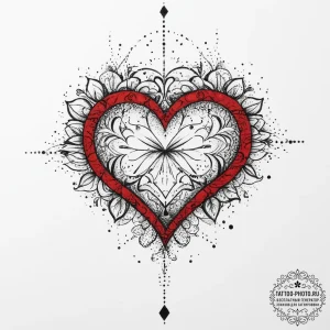 Tattoo sketch sacred love, tattoo drawing out... - эскиз тату (№1757092991_0, 05.09.2025 17:23) — tattoo-photo.ru
