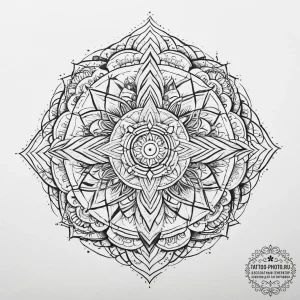 Tattoo sketch cosmic land, tattoo sketch desi... - эскиз тату (№1757093596_0, 05.09.2025 17:33) — tattoo-photo.ru