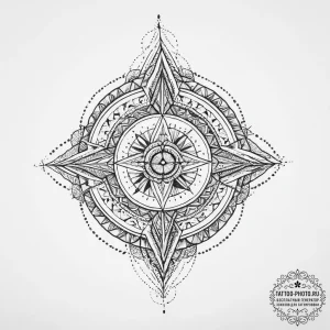 Tattoo sketch holy portrayal, tattoo sketch d... - эскиз тату (№1757097203_0, 05.09.2025 18:33) — tattoo-photo.ru