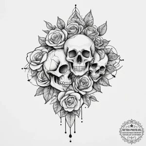 Tattoo sketch hands with a pencil, artistic t... - эскиз тату (№1757099216_0, 05.09.2025 19:06) — tattoo-photo.ru