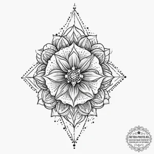 Tattoo sketch pink, concept art for tattoo, o... - эскиз тату (№1757099827_0, 05.09.2025 19:17) — tattoo-photo.ru