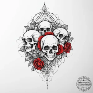 Tattoo sketch cyclamen, tattoo sketch design,... - эскиз тату (№1757113476_0, 05.09.2025 23:04) — tattoo-photo.ru
