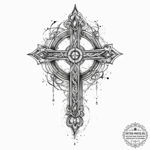 Tattoo sketch mystical emblem, tattoo sketch... - эскиз тату (№1757114483_0, 05.09.2025 23:21) — tattoo-photo.ru