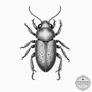 Tattoo sketch click beetle, tattoo sketch des... - эскиз тату (№1757120905_0, 06.09.2025 01:08) — tattoo-photo.ru