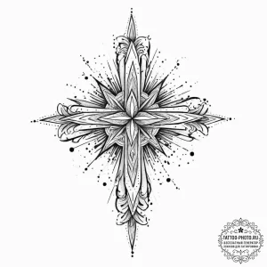 Tattoo sketch stars tattoo, artistic tattoo s... - эскиз тату (№1757121917_0, 06.09.2025 01:25) — tattoo-photo.ru