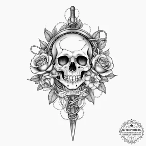 Tattoo sketch scissors, concept art for tatto... - эскиз тату (№1757124334_0, 06.09.2025 02:05) — tattoo-photo.ru