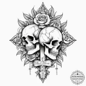 Tattoo sketch passion, tattoo drawing outline... - эскиз тату (№1757128098_0, 06.09.2025 03:08) — tattoo-photo.ru