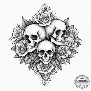 Tattoo sketch holy ghost, tattoo drawing outl... - эскиз тату (№1757129278_0, 06.09.2025 03:27) — tattoo-photo.ru