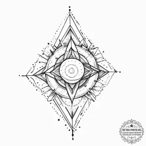 Tattoo sketch cosmic myth, tattoo line art, d... - эскиз тату (№1757134584_0, 06.09.2025 04:56) — tattoo-photo.ru