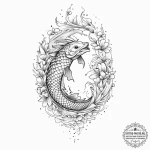 Tattoo sketch cute animal tattoo, tattoo line... - эскиз тату (№1757136936_0, 06.09.2025 05:35) — tattoo-photo.ru