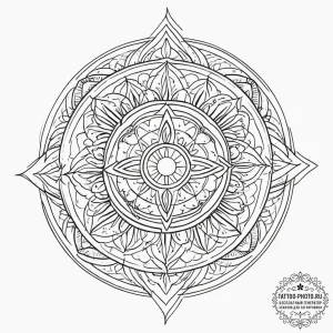 Tattoo sketch circle, tattoo drawing outline,... - эскиз тату (№1757137328_0, 06.09.2025 05:42) — tattoo-photo.ru
