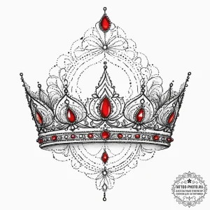 Tattoo sketch tiara tattoo, tattoo drawing ou... - эскиз тату (№1757144001_0, 06.09.2025 07:33) — tattoo-photo.ru
