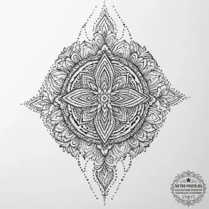 Tattoo sketch radegast with a feast, tattoo s... - эскиз тату (№1757145379_0, 06.09.2025 07:56) — tattoo-photo.ru