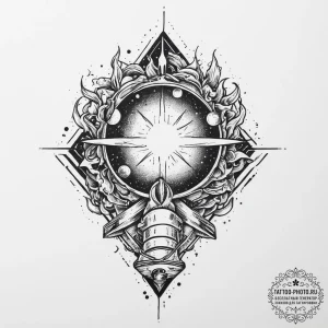 Tattoo sketch cosmic soil, artistic tattoo sk... - эскиз тату (№1757151857_0, 06.09.2025 09:44) — tattoo-photo.ru