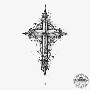 Tattoo sketch crystal, artistic tattoo sketch... - эскиз тату (№1757164322_0, 06.09.2025 13:12) — tattoo-photo.ru