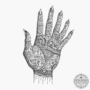 Tattoo sketch hands with a boss, tattoo drawi... - эскиз тату (№1757167467_0, 06.09.2025 14:04) — tattoo-photo.ru