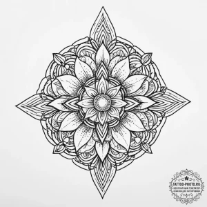 Tattoo sketch zucchini flower, concept art fo... - эскиз тату (№1757171637_0, 06.09.2025 15:13) — tattoo-photo.ru