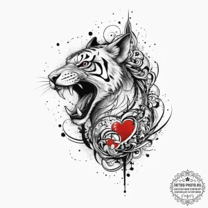 Tattoo sketch zander, tattoo flash sheet desi... - эскиз тату (№1757173221_0, 06.09.2025 15:40) — tattoo-photo.ru