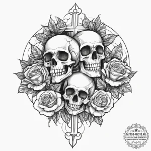 Tattoo sketch circle, tattoo sketch design, o... - эскиз тату (№1757175599_0, 06.09.2025 16:19) — tattoo-photo.ru
