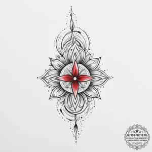 Tattoo sketch sacred lore, artistic tattoo sk... - эскиз тату (№1757180595_0, 06.09.2025 17:43) — tattoo-photo.ru