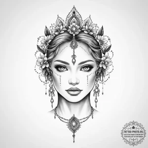 Tattoo sketch wisdom - эскиз тату (№1757183218_0, 06.09.2025 18:26) — tattoo-photo.ru