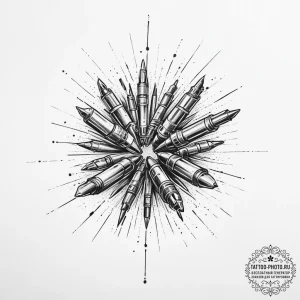 Tattoo sketch matrix neo dodging bullets - эскиз тату (№1757183812_0, 06.09.2025 18:36) — tattoo-photo.ru