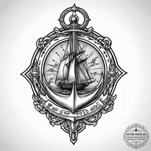 Tattoo sketch blessed portrayal, tattoo drawi... - эскиз тату (№1757201233_0, 06.09.2025 23:27) — tattoo-photo.ru
