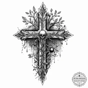 Tattoo sketch leshy with a tree, tattoo line... - эскиз тату (№1757205815_0, 07.09.2025 00:43) — tattoo-photo.ru