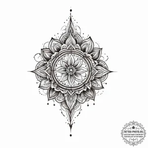 Tattoo sketch brown - эскиз тату (№1757206212_0, 07.09.2025 00:50) — tattoo-photo.ru