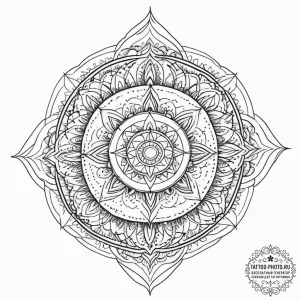 Tattoo sketch orange, artistic tattoo sketch,... - эскиз тату (№1757210204_0, 07.09.2025 01:56) — tattoo-photo.ru