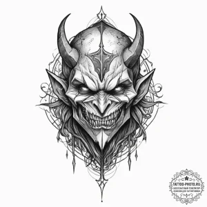 Tattoo sketch hobgoblin discipline, artistic... - эскиз тату (№1757210416_0, 07.09.2025 02:00) — tattoo-photo.ru