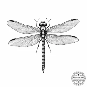 Tattoo sketch hawker dragonfly, tattoo line a... - эскиз тату (№1757212836_0, 07.09.2025 02:40) — tattoo-photo.ru